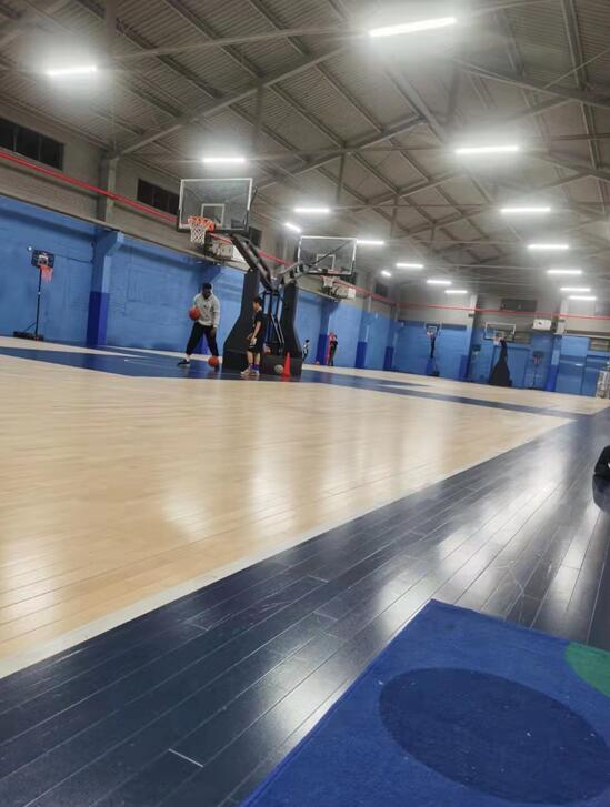 上海蓝裤七号篮球馆--篮球馆照明案例