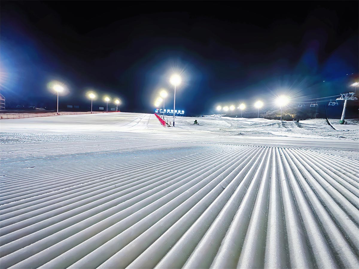 山西山阴广武国际滑雪场夜场照明案例与实践标准